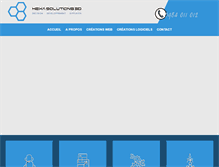 Tablet Screenshot of hexasolutions3d.fr